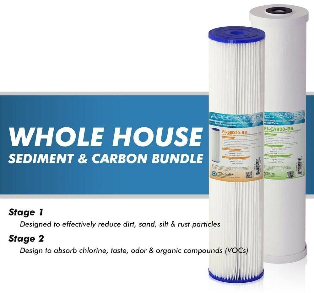 2-Stage Whole House Water Filtration System Y4867