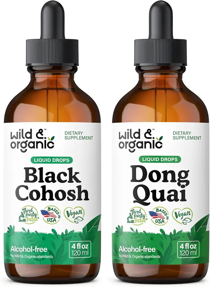 Black Cohosh & Dong Quai Tincture 4 fl oz B545