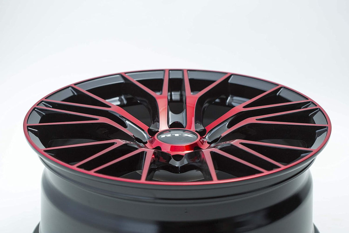 Black Machined Face Alloy Wheel 17x7.5 Inch 5x114.3 Y364309