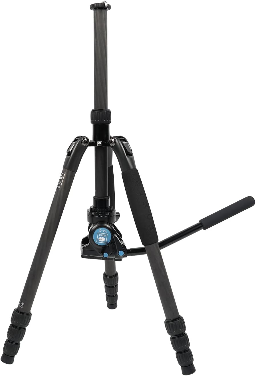 Carbon Fiber Tripod with Compact Fluid Video Head F988