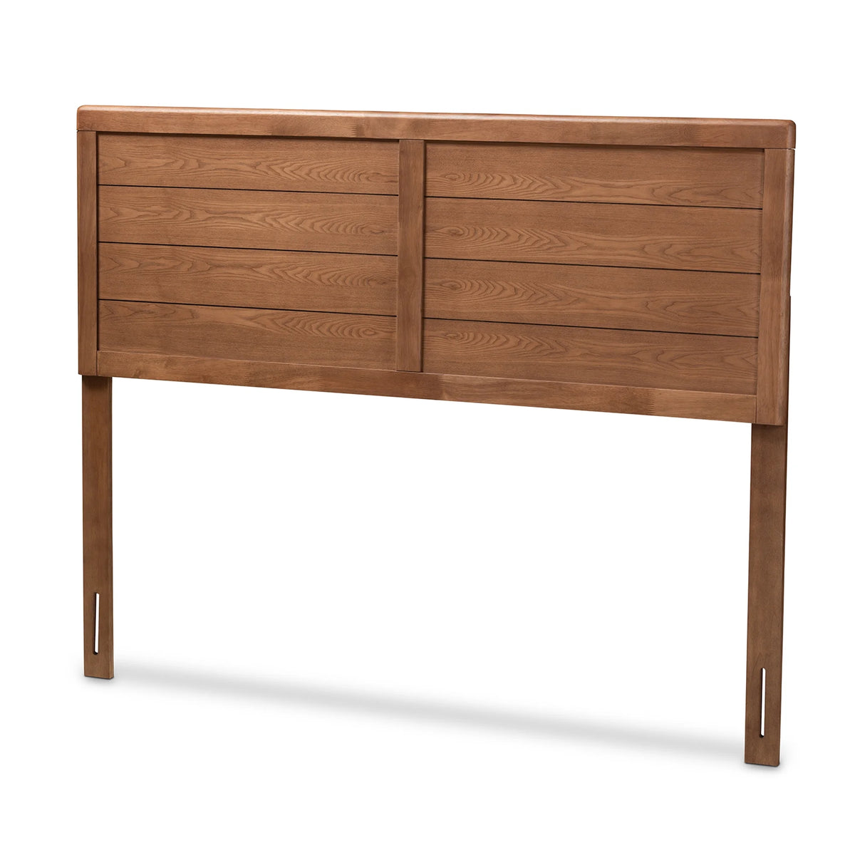 Walnut Brown Finished Wood Full Size Headboard K81407
