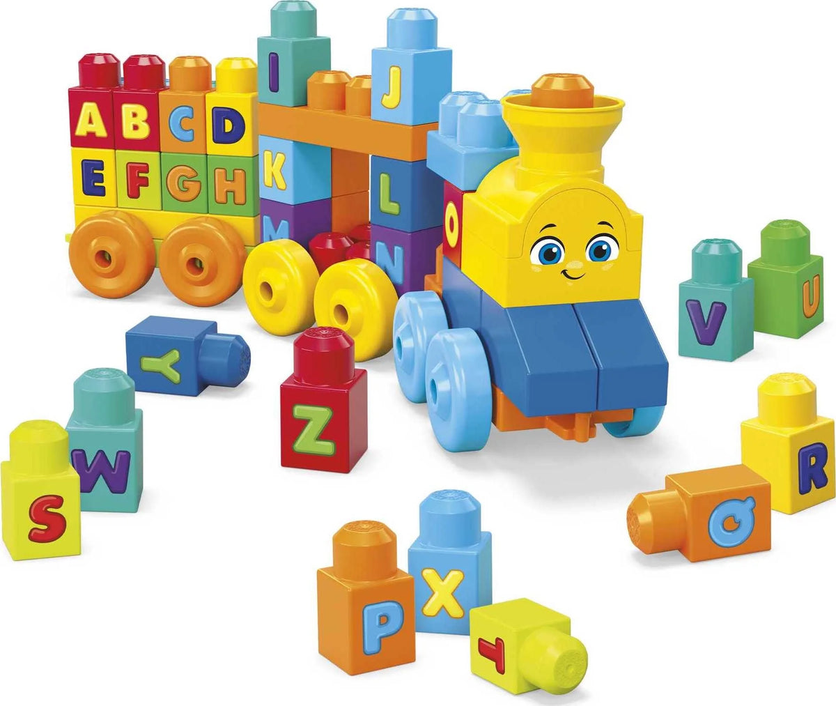 Toy Blocks ABC Musical Train with Sounds and Music 50 Pieces B5224