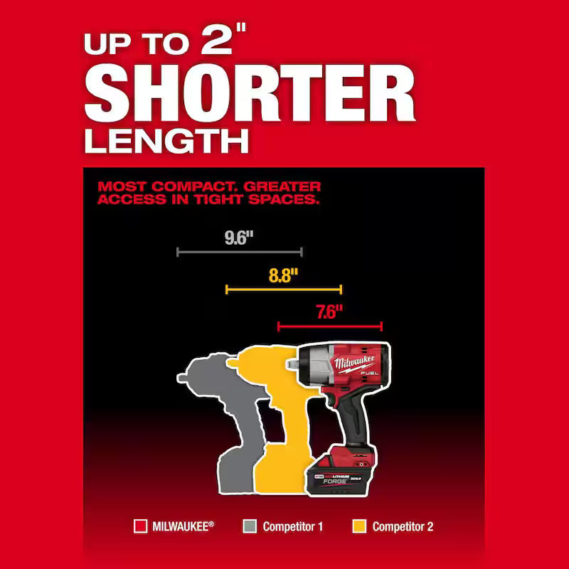 18V Brushless Cordless 1/2 in. Impact Wrench with Friction Ring C740