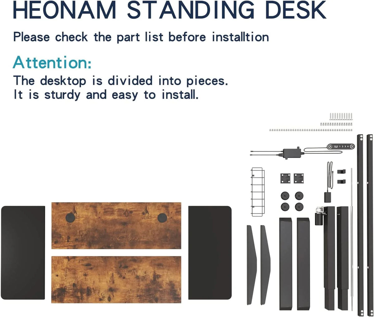 Electric Height Adjustable Standing Desk H786