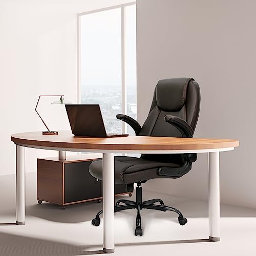 Ergonomic High Back Office Chair with Flip-up Arms F380333