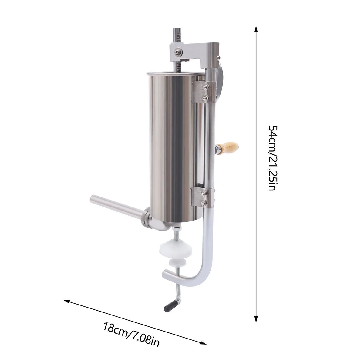 3L Stainless Steel Vertical Sausage Stuffer E139488