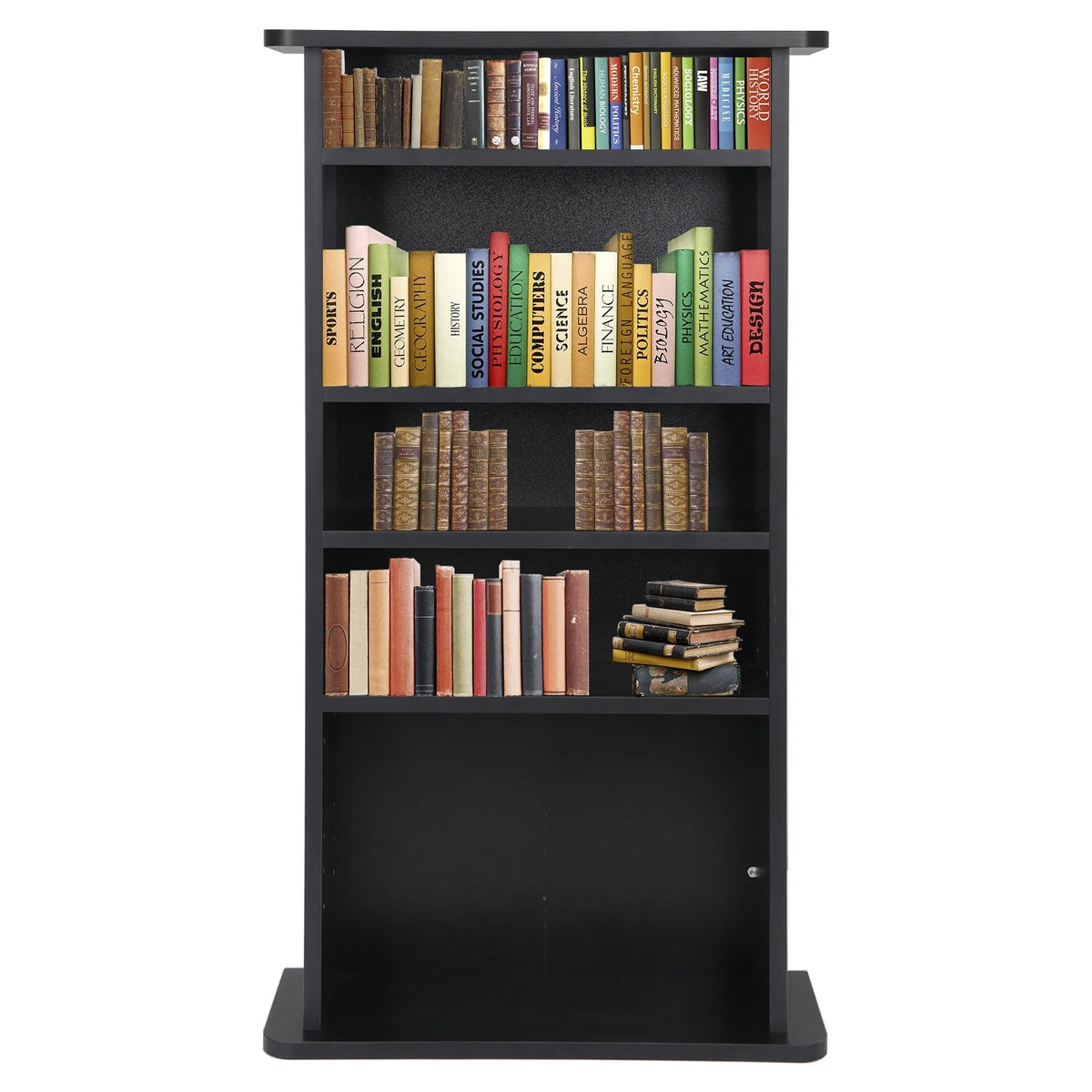 Black Multimedia Storage Cabinet G872341