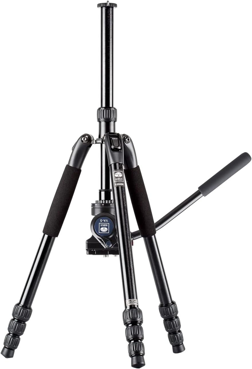 Carbon Fiber Tripod with Compact Fluid Video Head F988