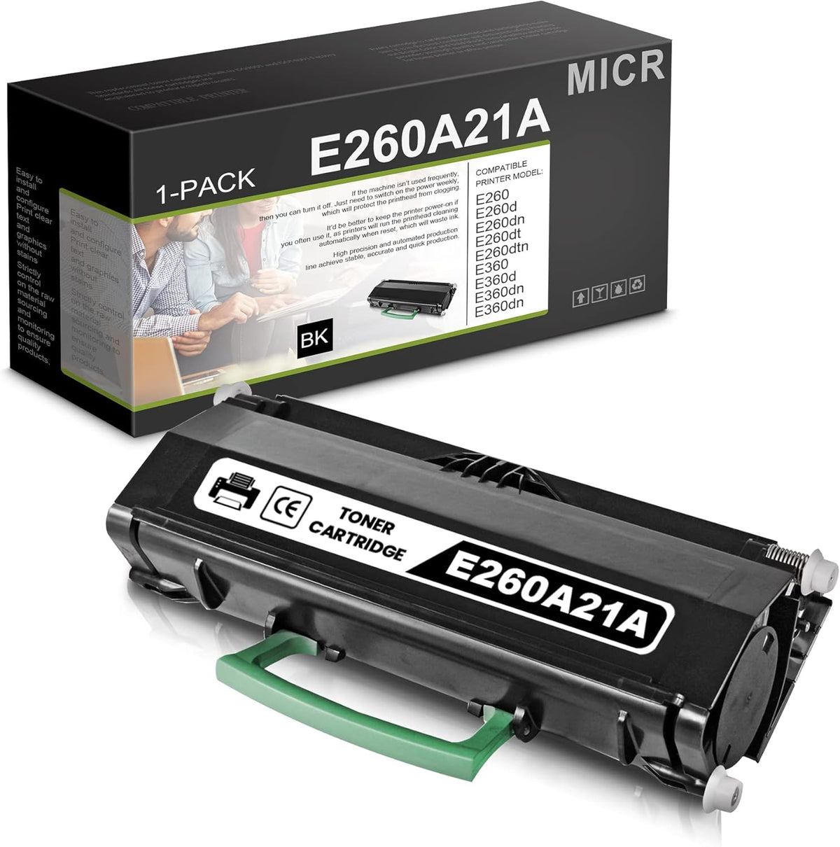 Black MICR Toner Cartridge N26461