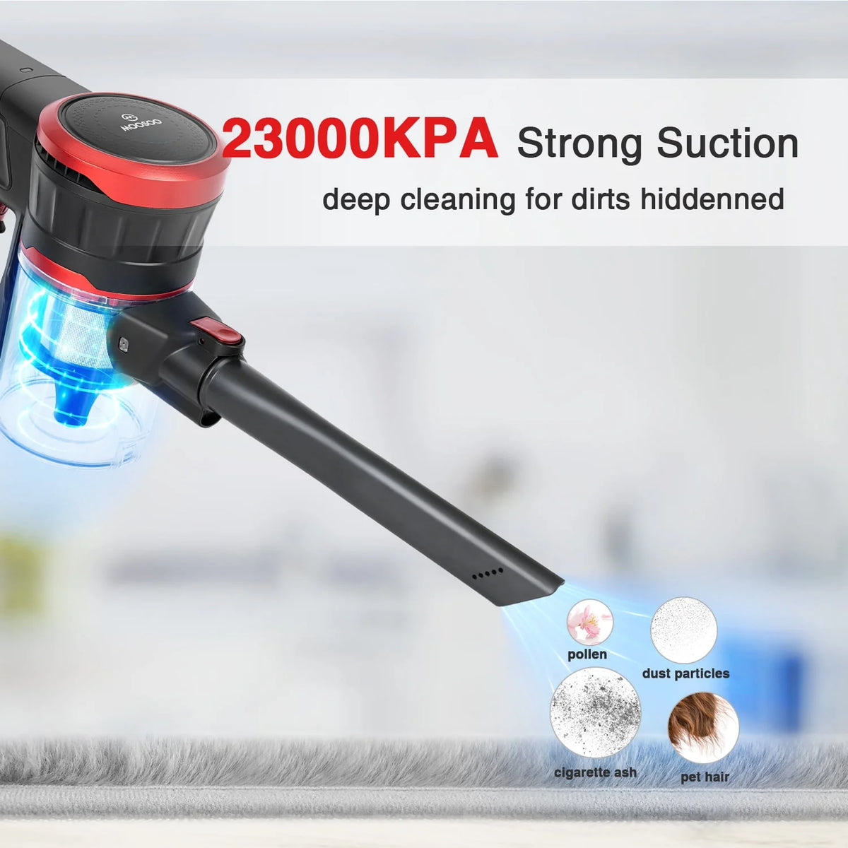 Cordless Stick Vacuum Cleaner 23Kpa W4281