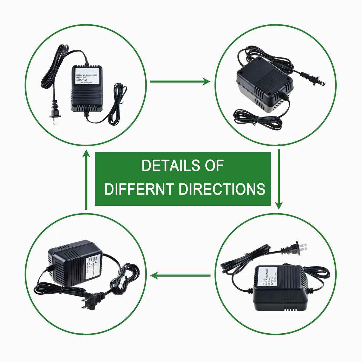 Compatible AC-AC Power Adapter V980