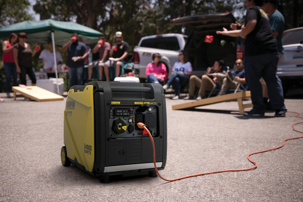 4500-Watt Wireless Remote Start Inverter Generator H671