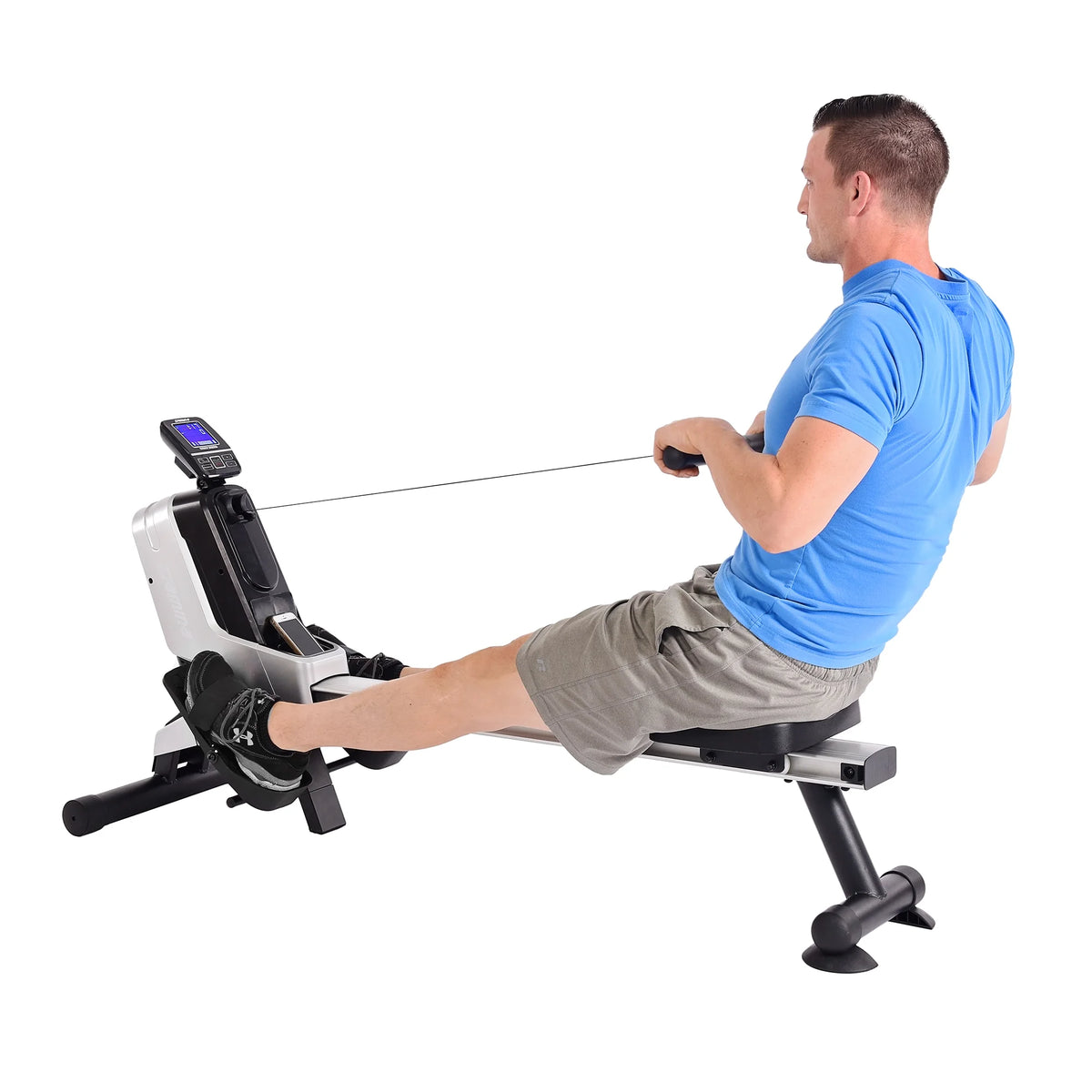 Magnetic Resistance Rower with Heart Rate Monitor N996