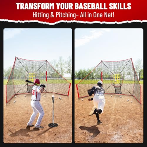12x7 FT Baseball Training Net with Carry Bag M67149