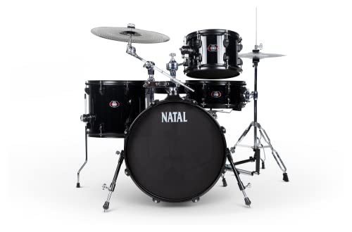 4-Piece Drum Set with Hardware, Cymbals & Throne Y407