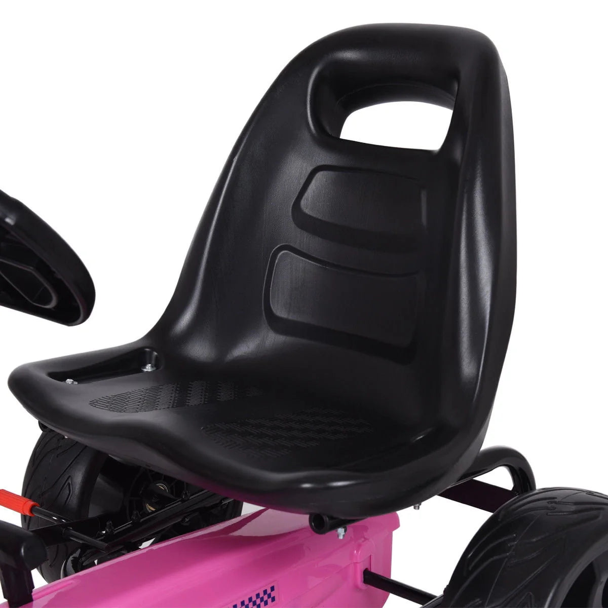 Pink Pedal Powered 4 Wheel Kids Ride On Car T127