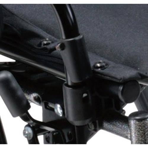 Light Weight Wheelchair with Flip Back Removable Arms, Swing away Footrests F992
