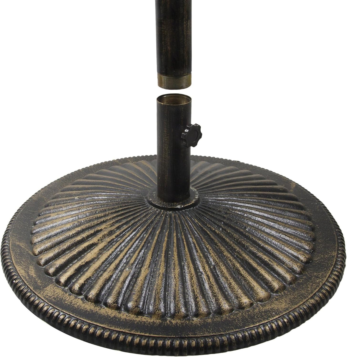 Bronze Cast Iron Umbrella Base Y56559