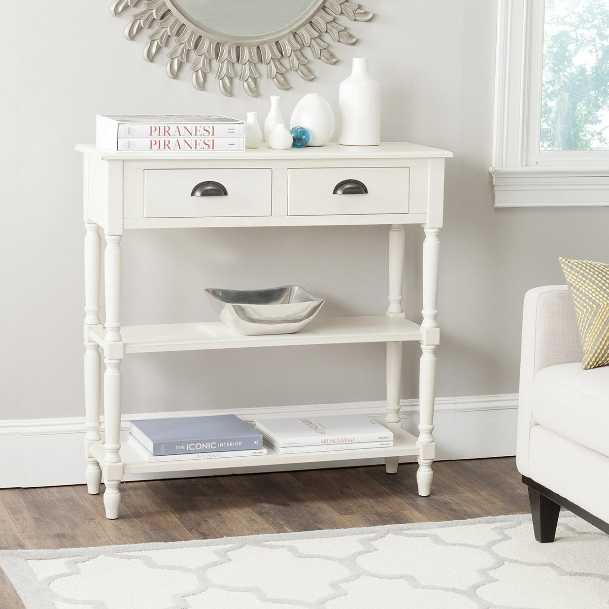 Grey Console Table J16554