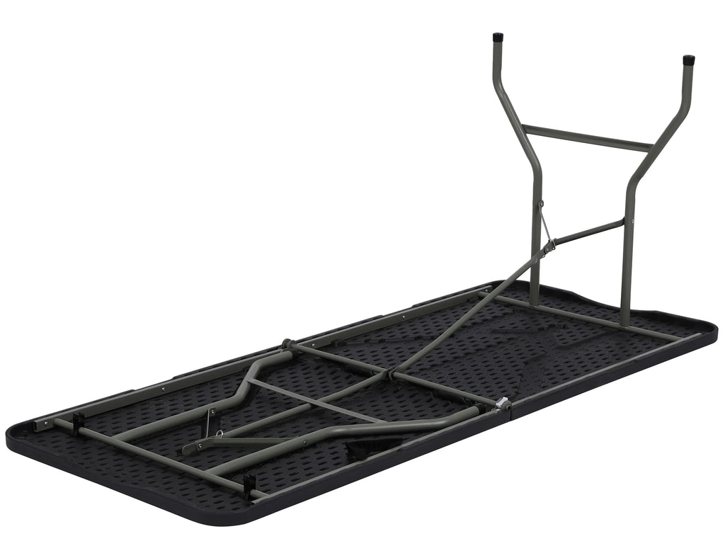 6ft Folding Table Black R144865