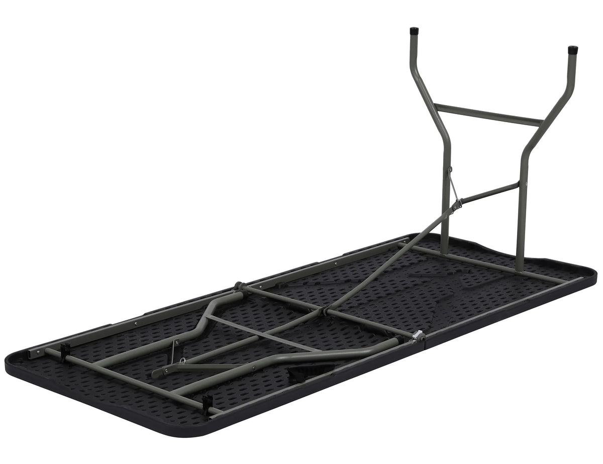 6ft Folding Table Black R144865