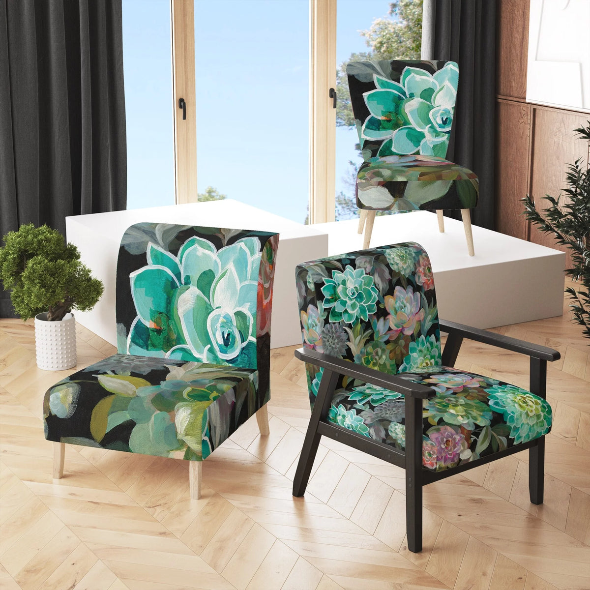Upholstered Traditional Accent Chair L933158