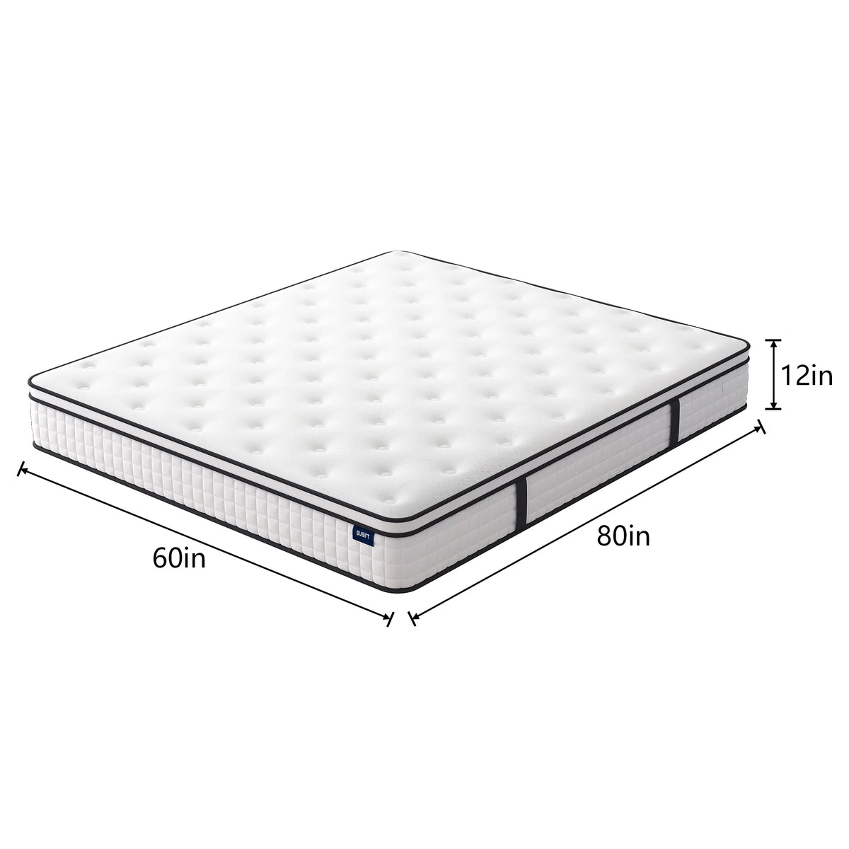 Queen Plush Gel Memory Foam Spring Mattress G333762