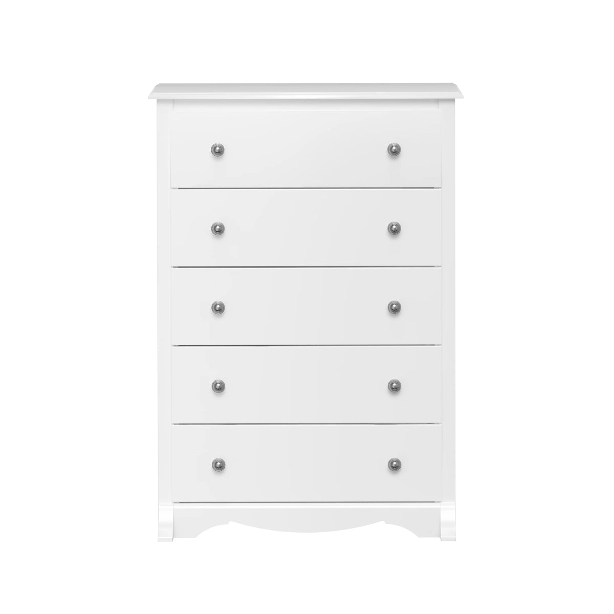 White 5 Drawer Chest Z61704