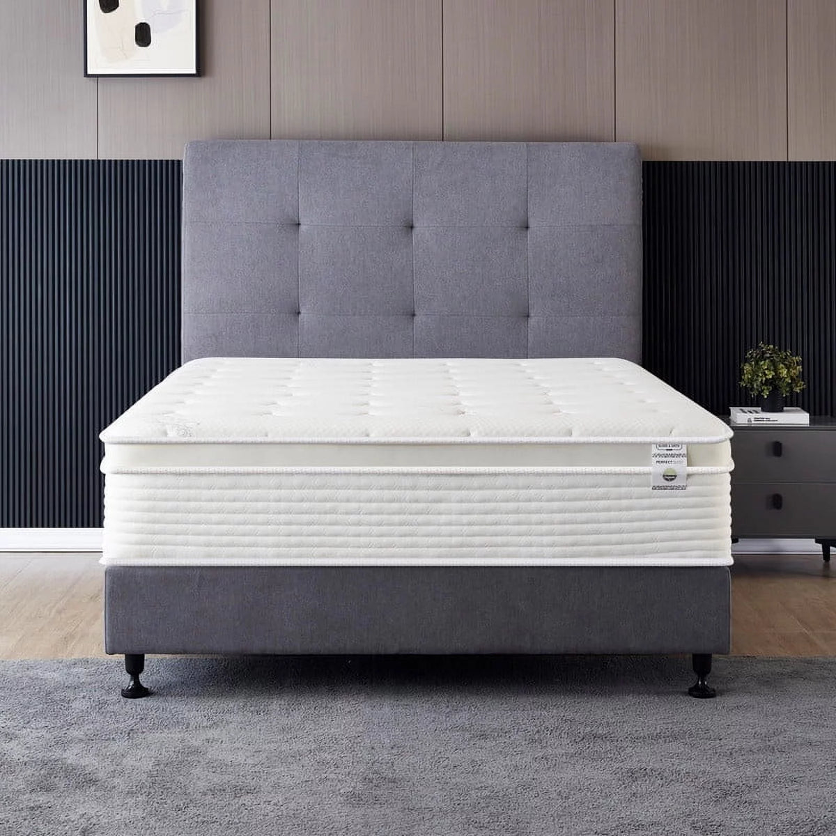 Full Size 12 Inch Memory Foam Spring Hybrid Mattress O424691