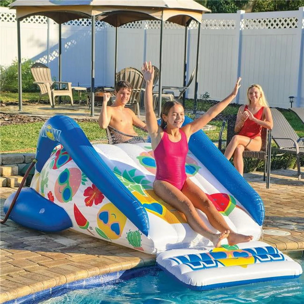 Inflatable Sprinkler Slide U7447
