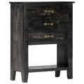 Solid Mango Wood Side Cabinet Y4002