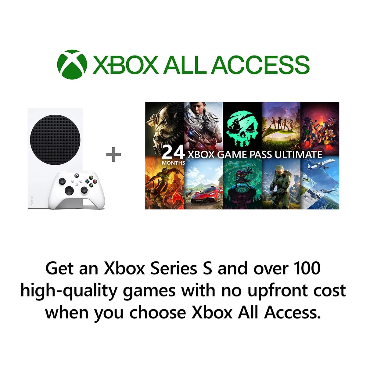White Xbox Series S Console with Extra Controller A777