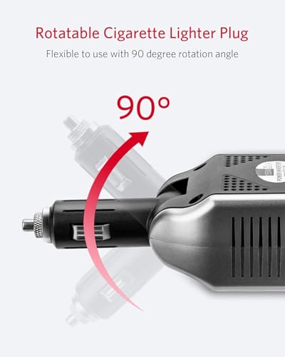 150W Power Inverter 12V to 110V Car Charger Power Adapter Q6748