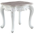 Contemporary Marble Top End Table X857