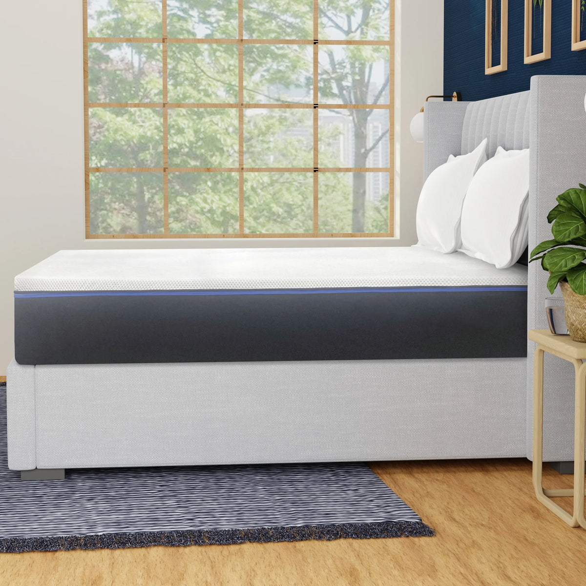Queen Cooling Gel Memory Foam Mattress M78017