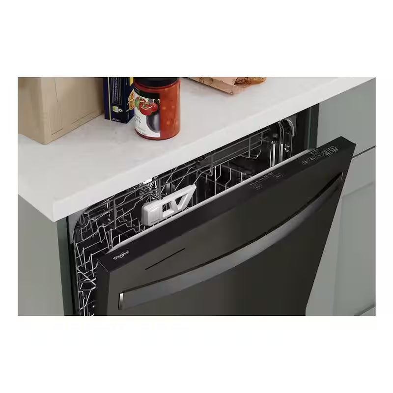 Black Stainless Dishwasher with 3rd Rack J198379