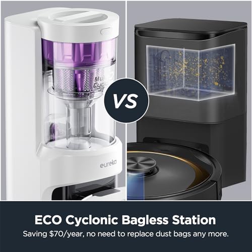 Robot Vacuum and Mop Combo with Self Emptying Station T108