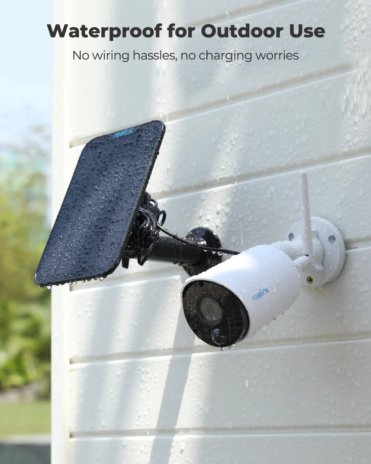 3MP Wireless Battery-Powered Security Camera H20161