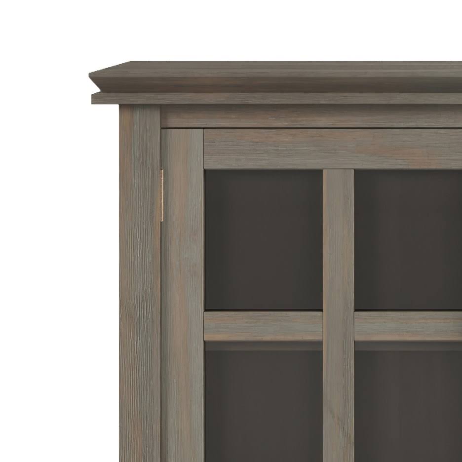 Solid Wood 38 inch Wide Medium Storage Cabinet K75257