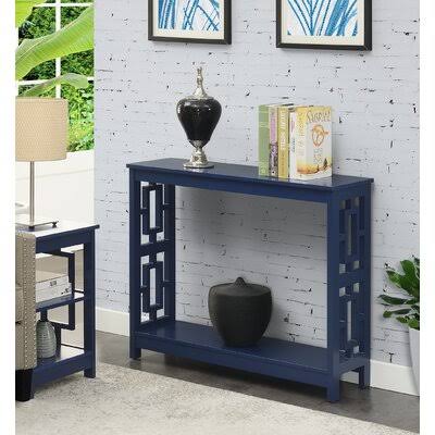 Cobalt Blue Console Table Z481694
