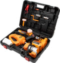 3 Ton Electric Car Jack with Electric Wrench and Inflator Pump Q44393