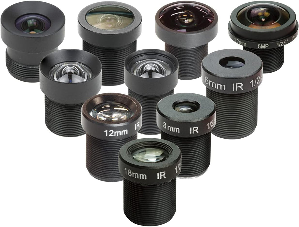 M12 Lens Set with Lens Holder and Cleaning Cloth X678751