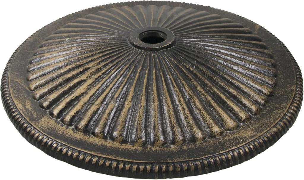 Bronze Cast Iron Umbrella Base Y56559