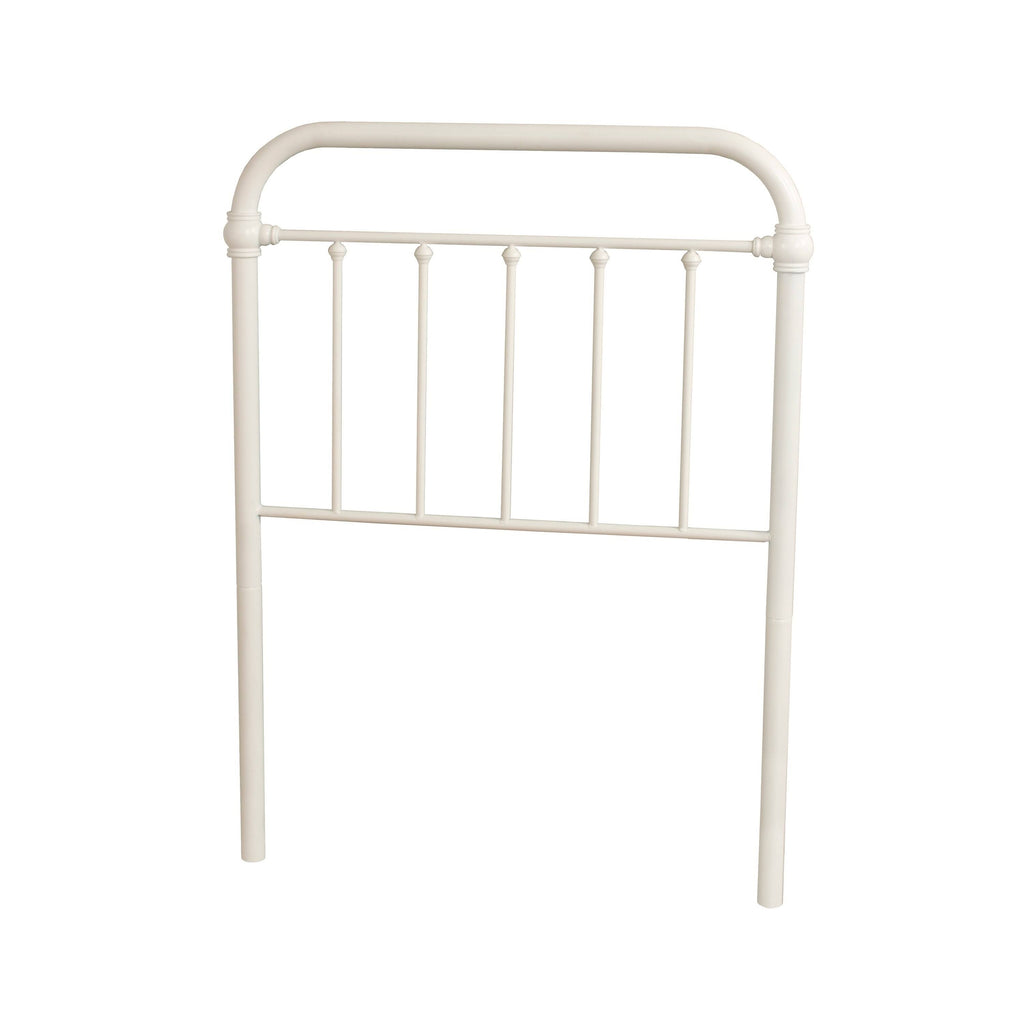 White Metal Headboard - Full X54098
