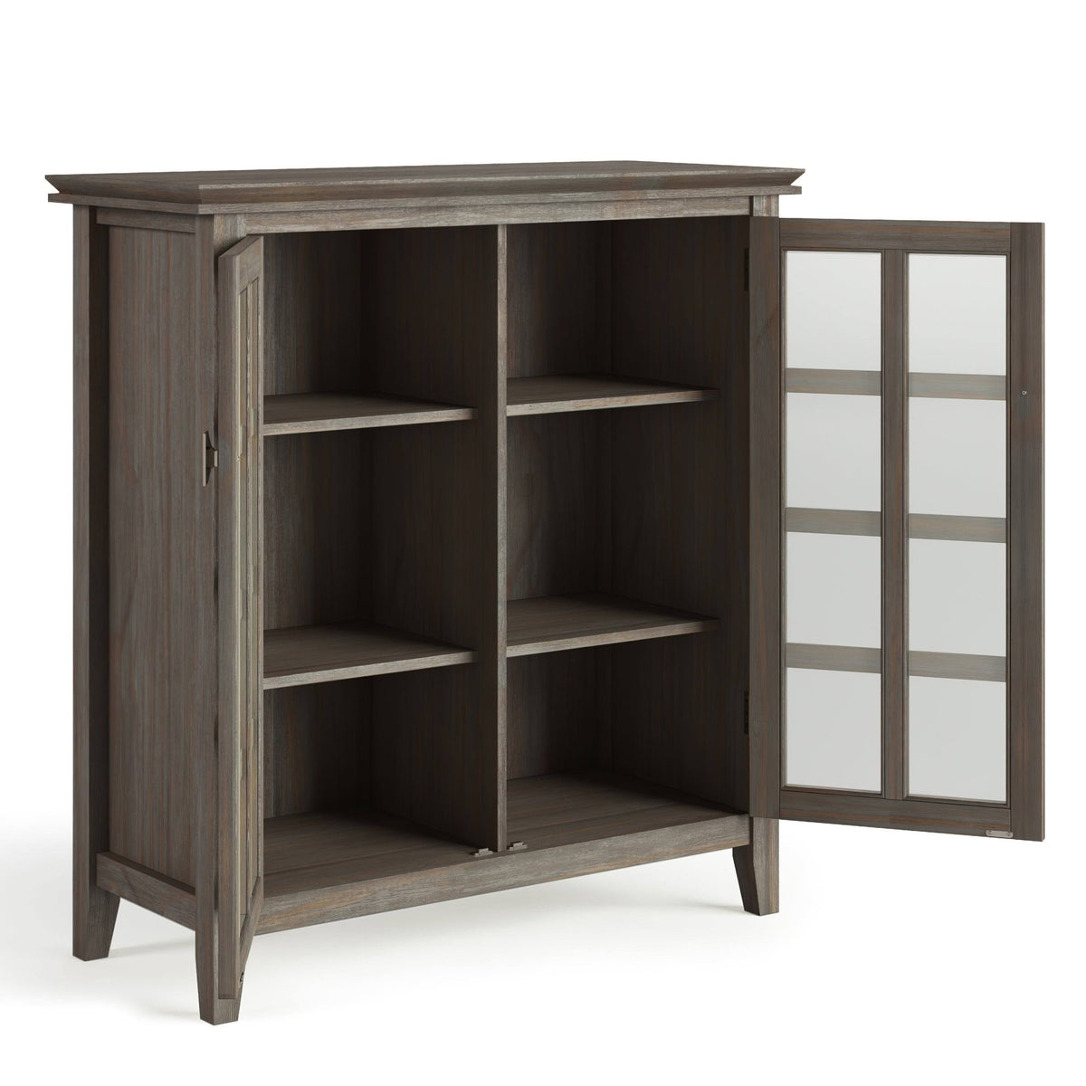 Solid Wood 38 inch Wide Medium Storage Cabinet K75257
