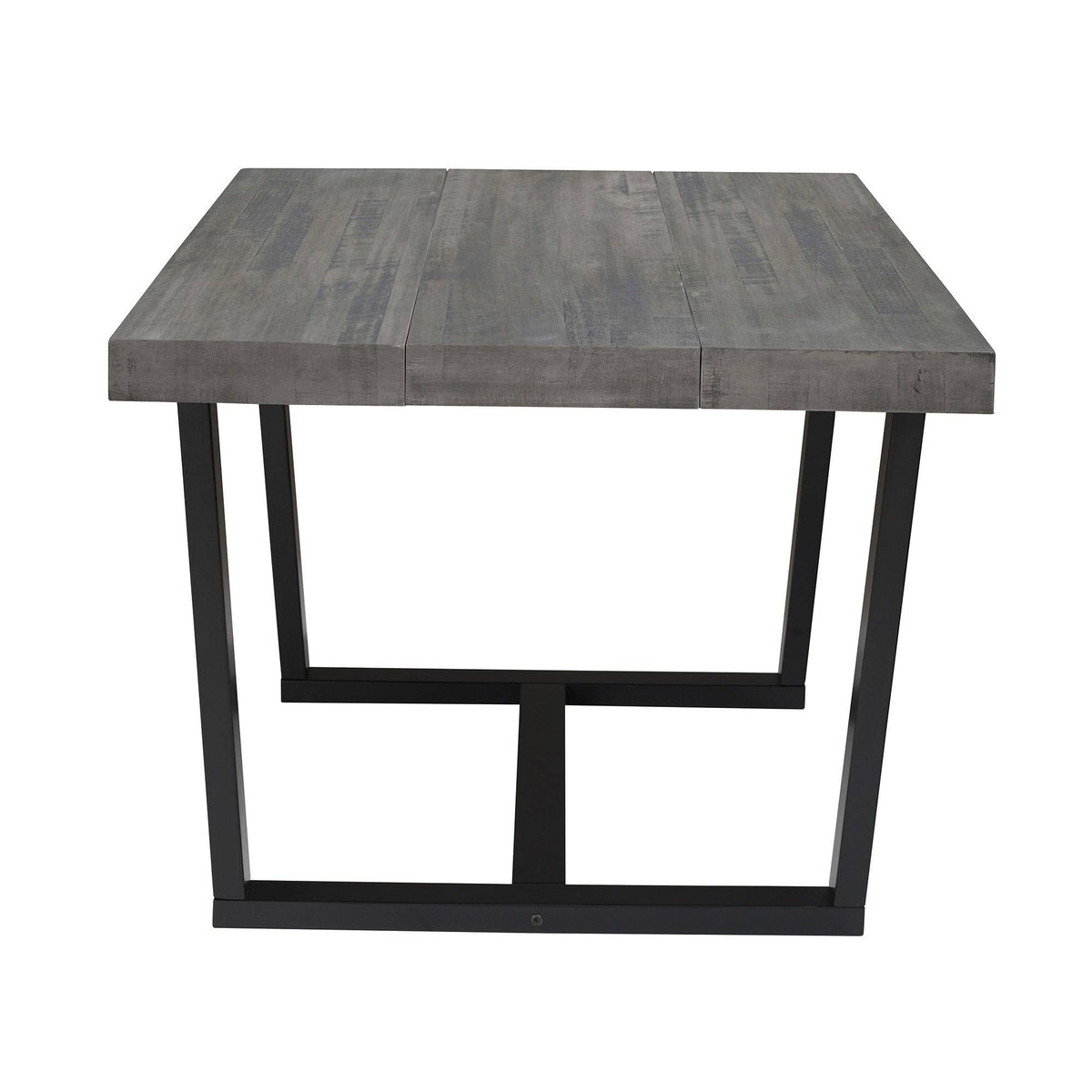 52-Inch Distressed Wood Dining Table Y649