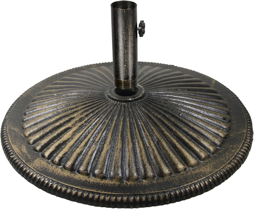 Bronze Cast Iron Umbrella Base Y56559