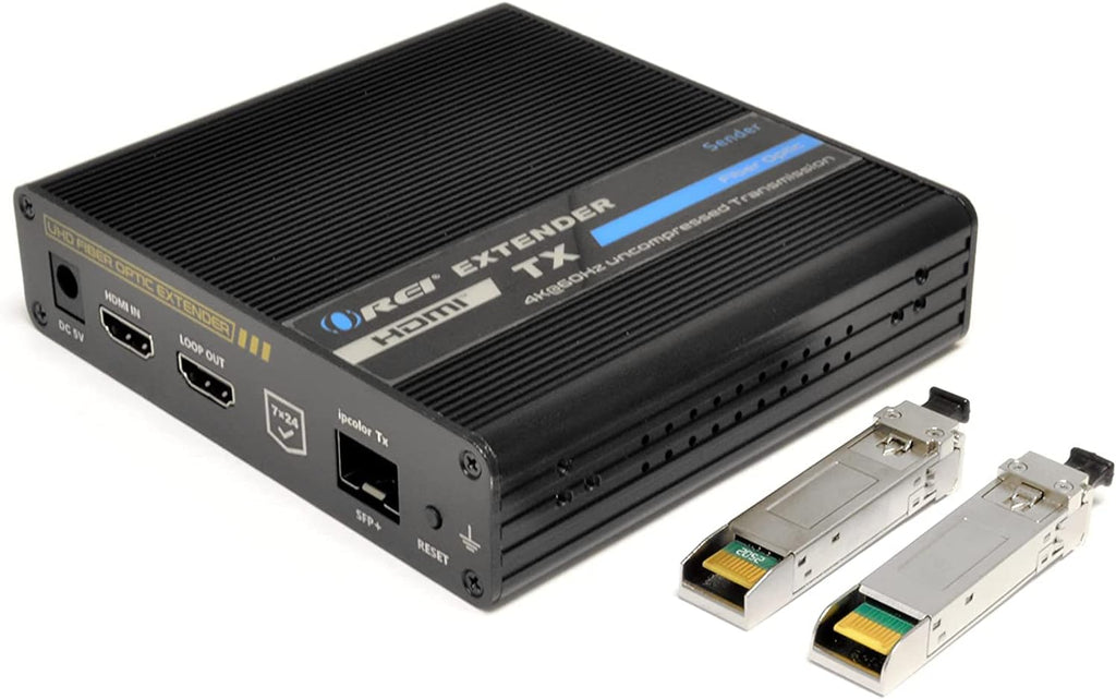 4K HDMI Extender Balun Receiver Only Over Fiber Optic Cable E297000