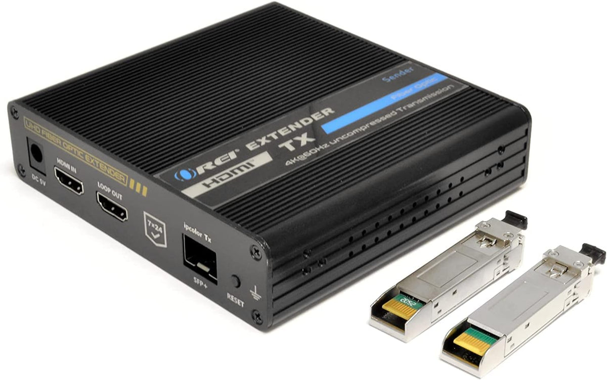 4K HDMI Extender Balun Receiver Only Over Fiber Optic Cable E297000
