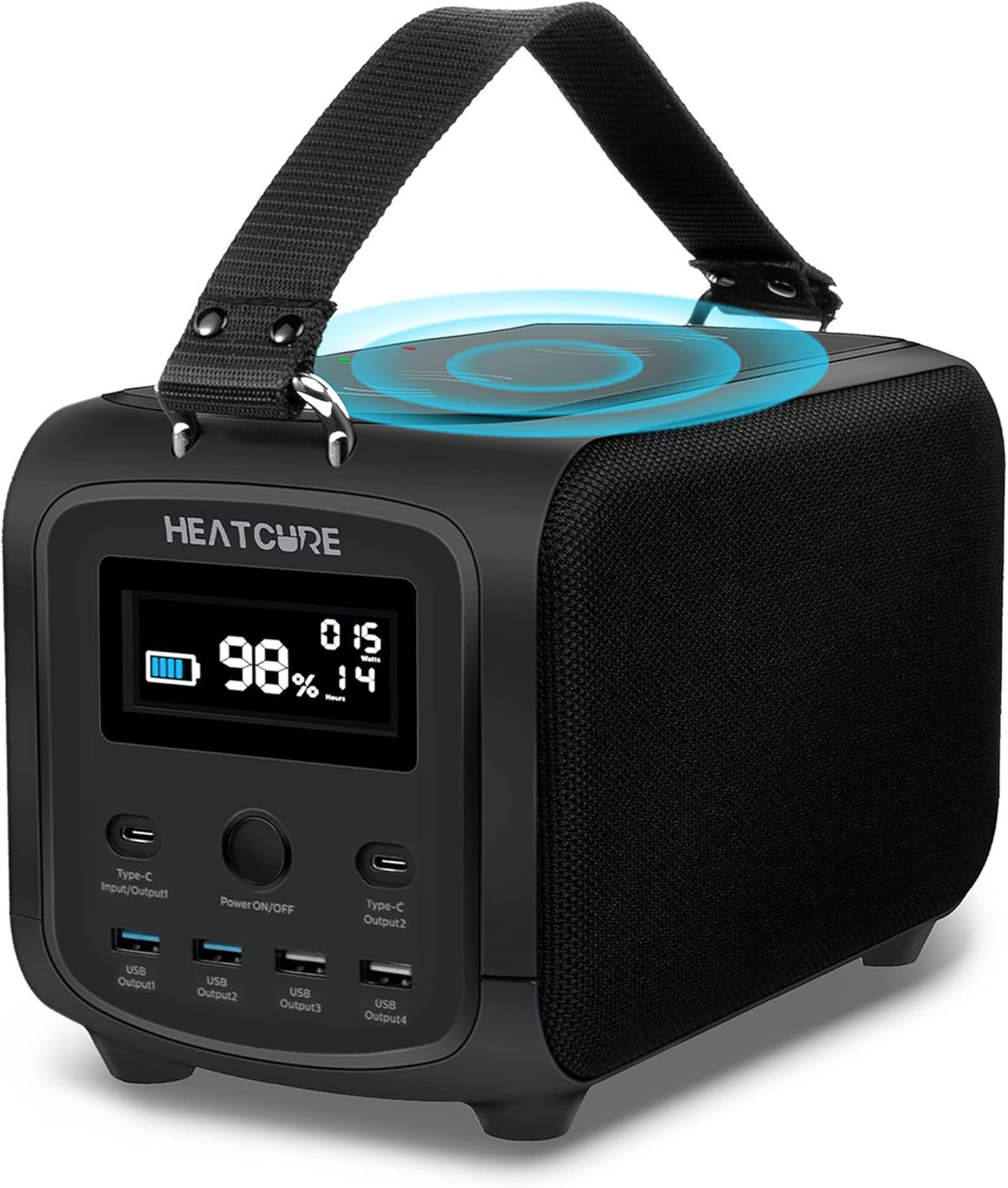 600W Portable Power Station with 4 AC Outlets U330982